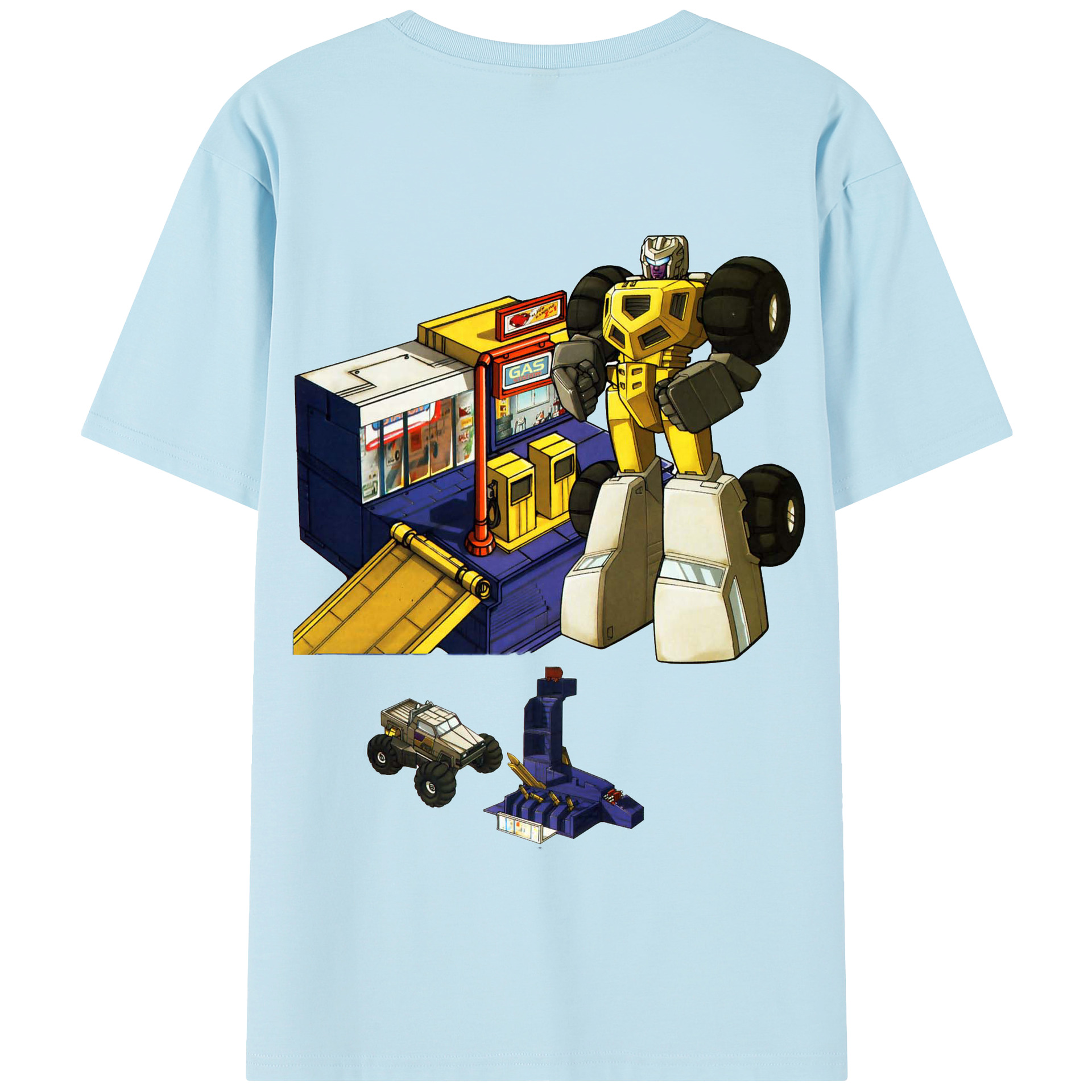（画像用）  綿100％半袖Tシャツ（背面プリント）